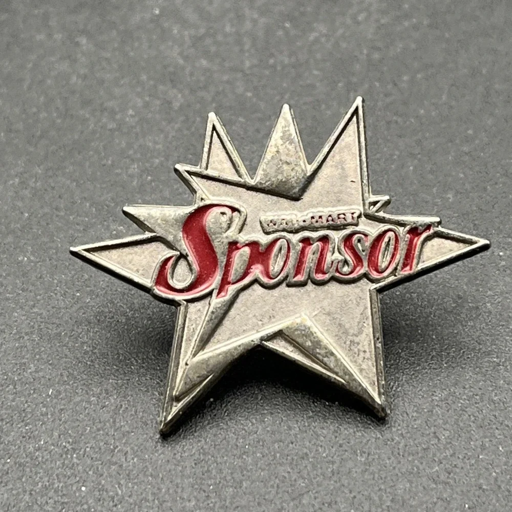 Walmart Sponsor‎ Star Lapel Hat Pin